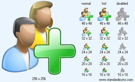 Add Users Icon Images
