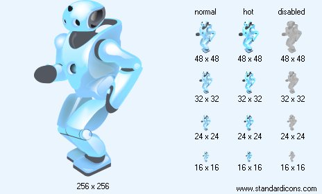 Dancing Robot Icon Images