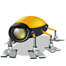 Insect-Robot with Shadow icon