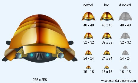 Iron-Clad Robot Icon Images