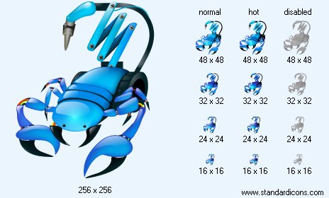 Scorpio-Robot Icon Images