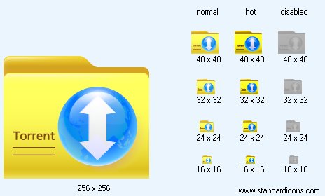 Torrent Folder Icon Images