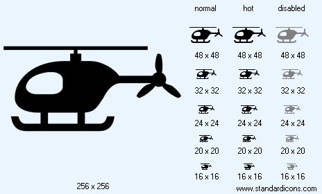 Helicopter Icon Images