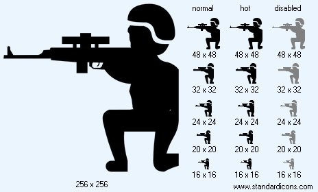 Sniper Icon Images