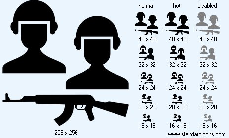 Soldiers Icon Images