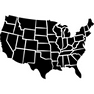 USA Map icon