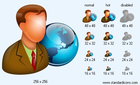 Global Manager Icon Images