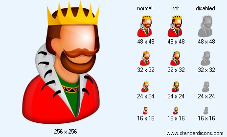 King Icon Images