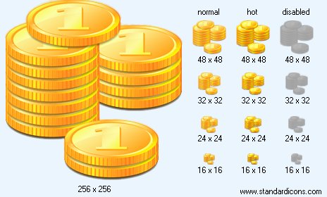 Coins Icon Images