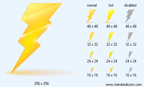 Lightning Icon Images