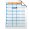 Spreadsheet icon