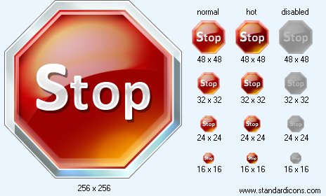 Stop Icon Images