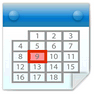 Calendar with Shadow icon