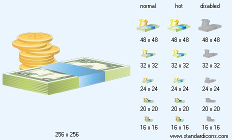 Money V2 Icon Images