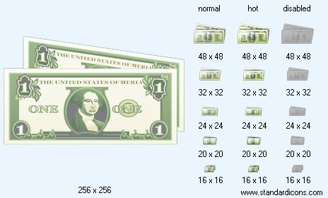 Money V3 Icon Images