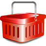 Product Basket with Shadow icon