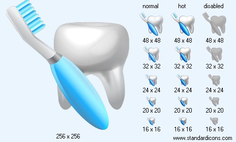 Sound Tooth Icon Images