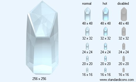 Quartz Crystal Icon Images