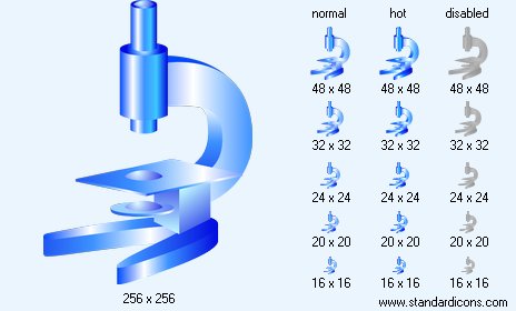 Microscope Icon Images