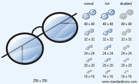 Spectacles Icon Images