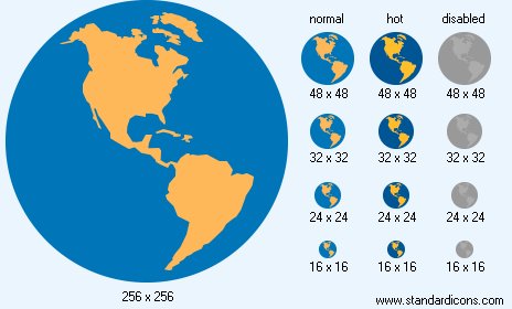 Earth Icon Images