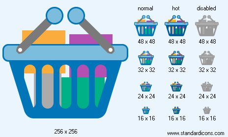 Full Basket Icon Images