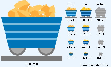 Gold Mine Icon Images