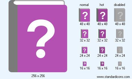 Help Book Icon Images