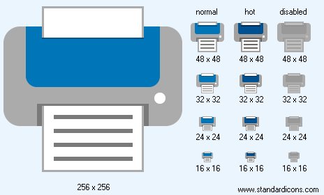 Print Icon Images