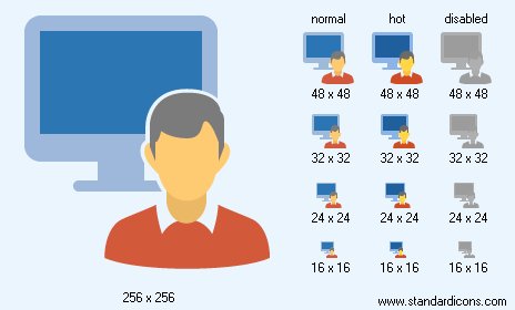 Visual Contact Icon Images