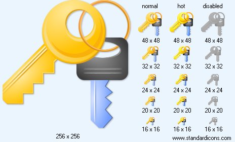 Keys Icon Images