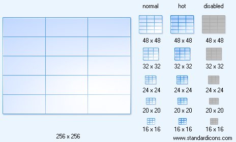 Table Icon Images