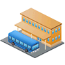 Bus Station icon