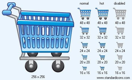 Hand Cart Icon Images