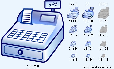 Cash Register Icon Images