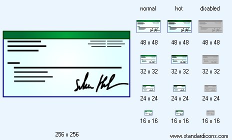 Cheque Icon Images