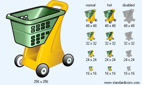 Hand Cart Icon Images