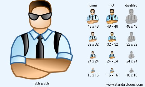 Security Guard Icon Images