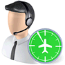 Air Traffic Controller with Shadow icon