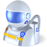 Astronaut with Shadow icon