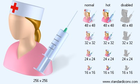 Immunologist with Shadow Icon Images