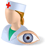 Optometrist with Shadow icon