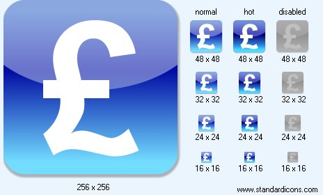 Pound Icon Images