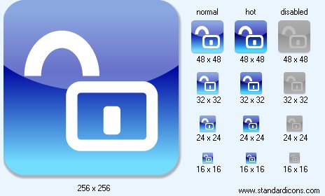Unlock Icon Images