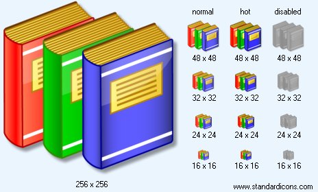 Book Library Icon Images