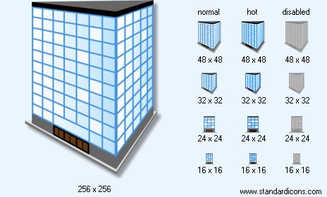 Commercial Building Icon Images