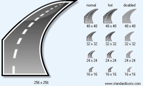 Road Icon Images