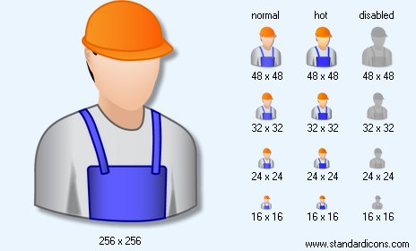 Worker Icon Images