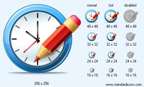 Modify Time Icon Images
