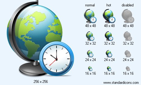 Network Time Icon Images